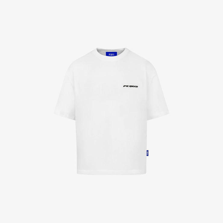 Pequs Plágia Chest Logo T-Shirt Lagerräumung