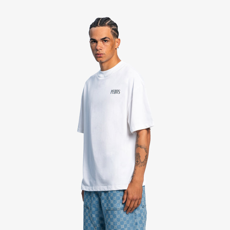 Pequs Chest Logo T-Shirt Exklusive Angebote