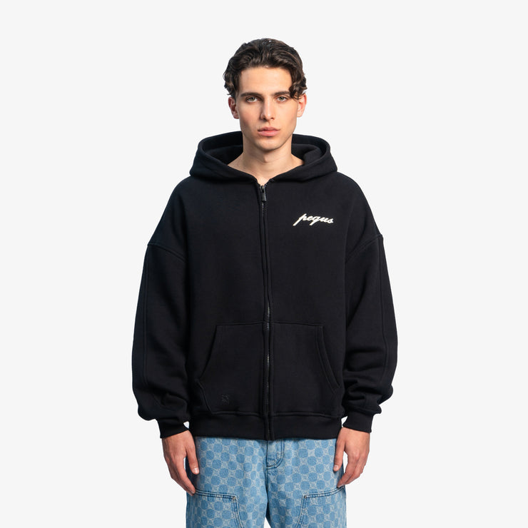 Pequs A Paradise Beach Club Back Logo Zip Hoodie Saisonale Angebote