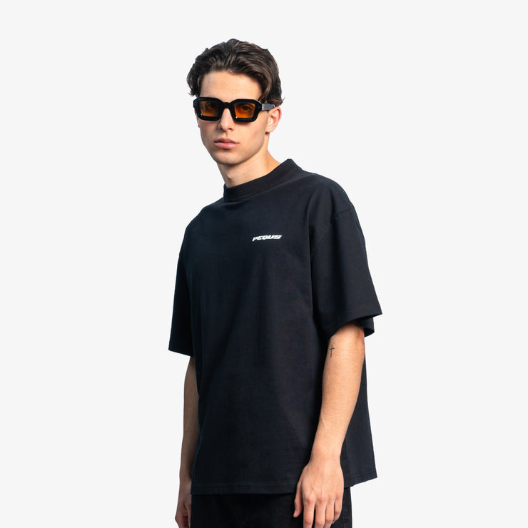 Pequs Plágia Chest Logo T-Shirt Tiefpreis