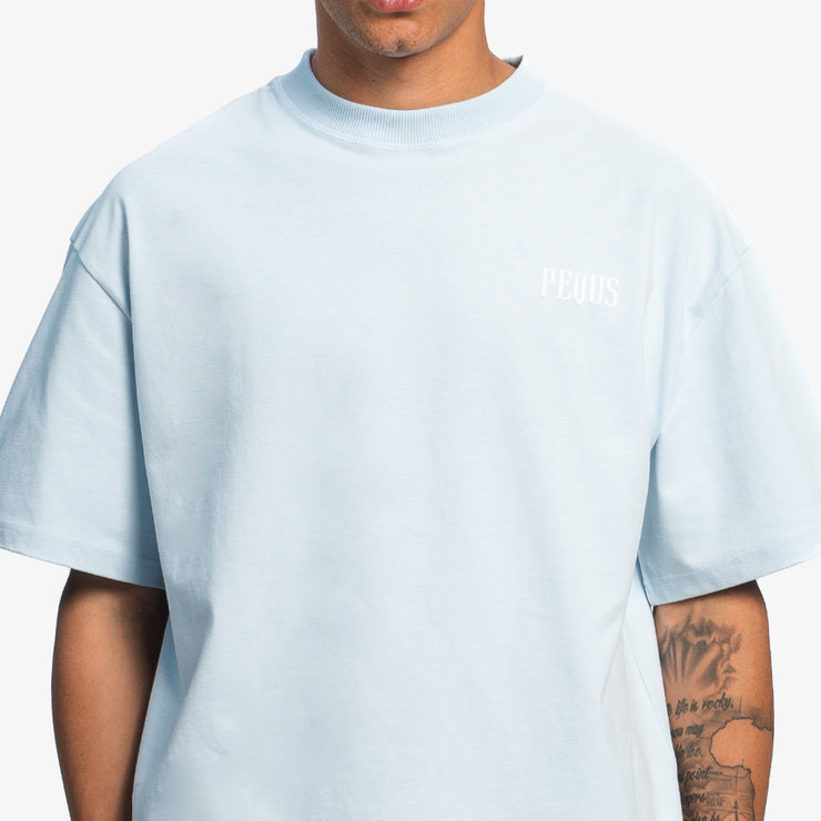 Pequs Back Logo T-Shirt Bis zu 60% Rabatt