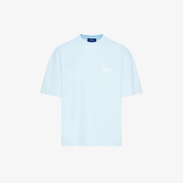 Pequs Back Logo T-Shirt Bis zu 60% Rabatt