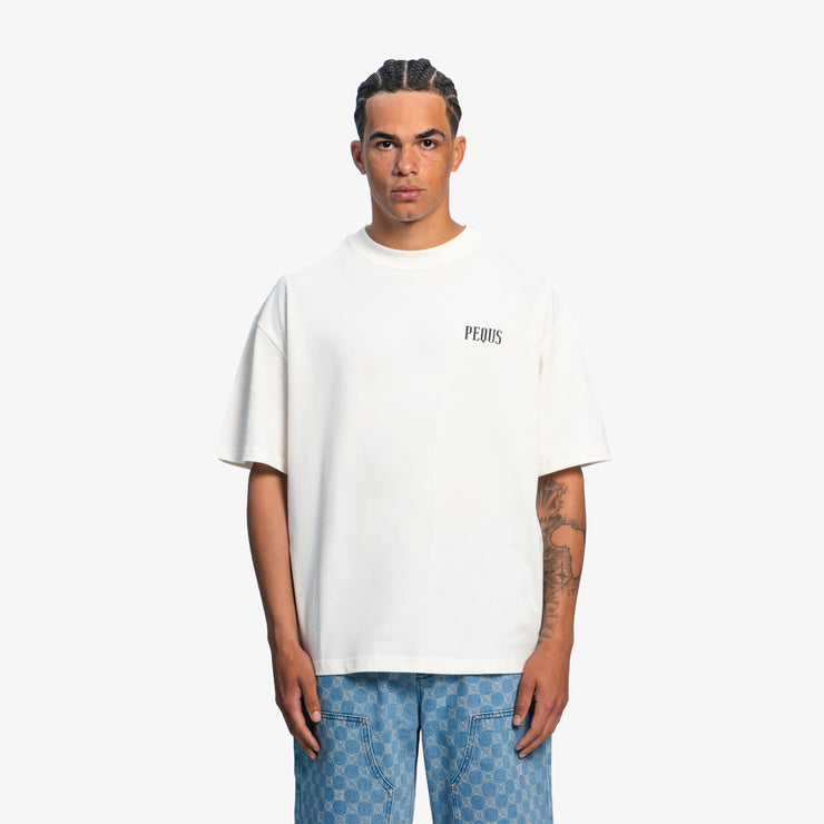Pequs Back Logo T-Shirt Fabrikladen