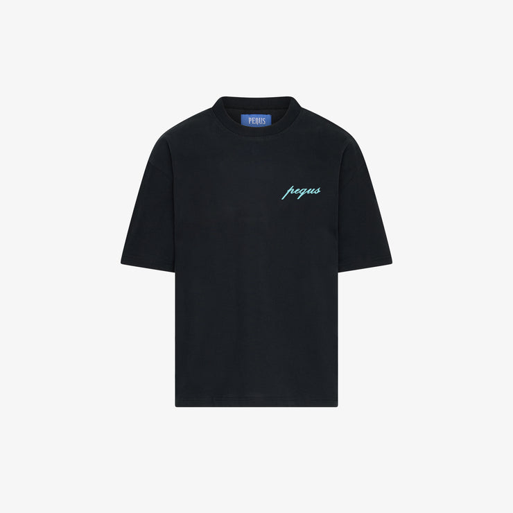 Pequs A Paradise Beach Club Back Logo T-Shirt zollfrei