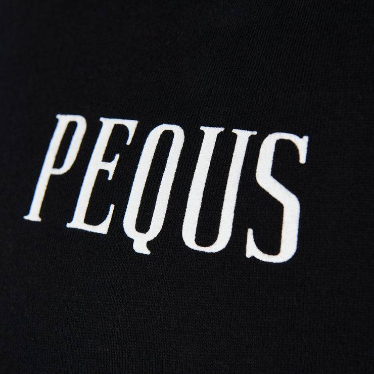 Pequs Back Logo T-Shirt 50% Rabatt für begrenzte Zeit