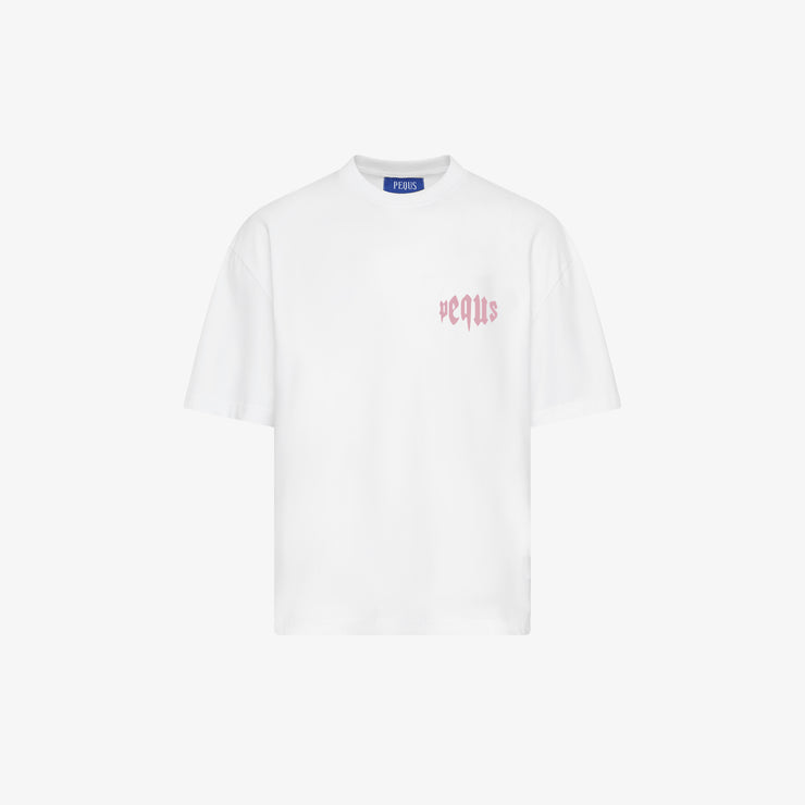 Pequs Mythic Chest Logo T-Shirt Rabatte dieses Monats