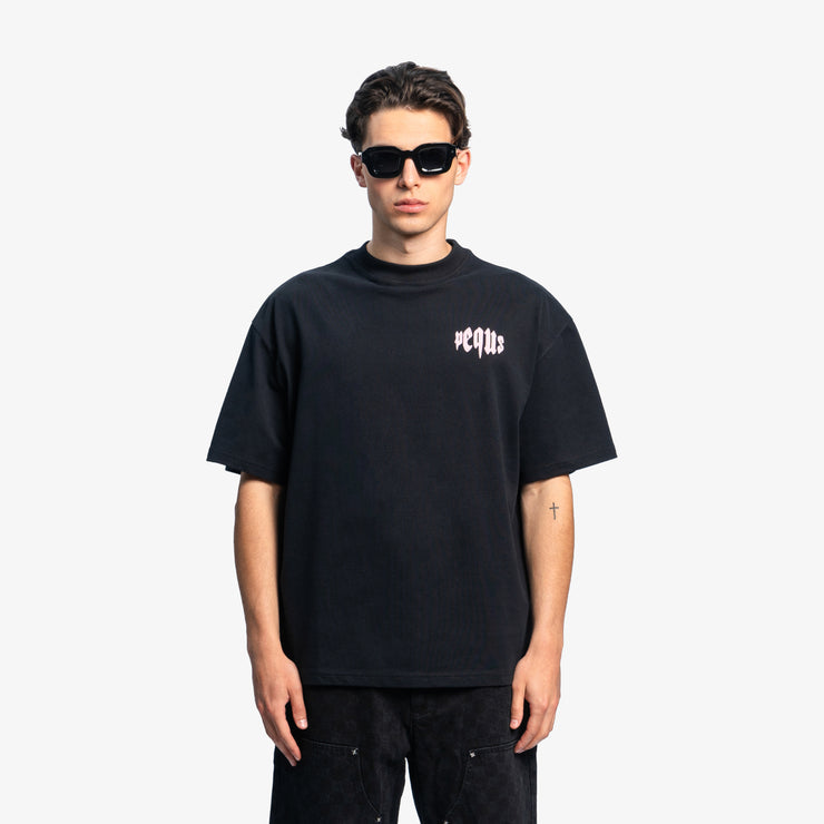 Pequs Mythic Chest Logo T-Shirt Outlet