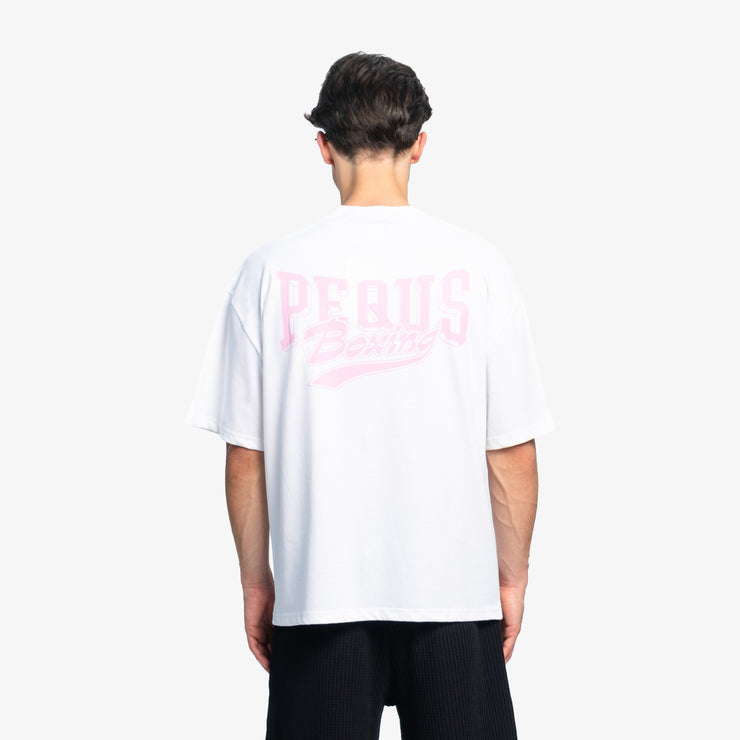 Pequs Box Logo T-Shirt Günstiger Verkauf