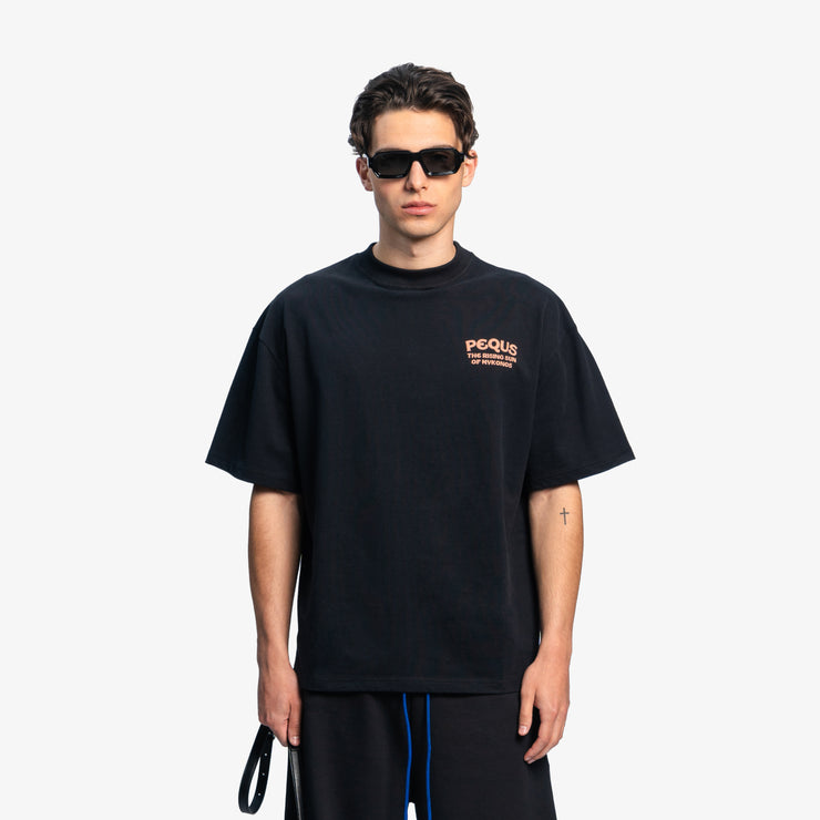 Pequs Rising Sun T-Shirt Kostenloser Versand