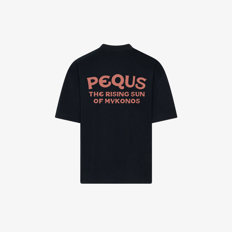 Pequs Rising Sun T-Shirt Kostenloser Versand
