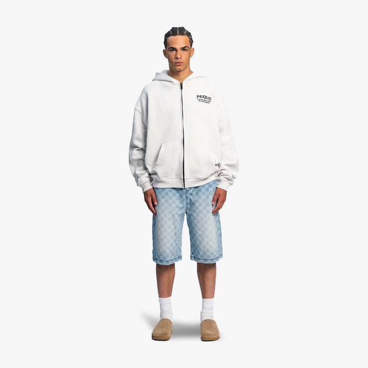 Pequs Rising Sun Zip Hoodie Fabrik Onlineshop