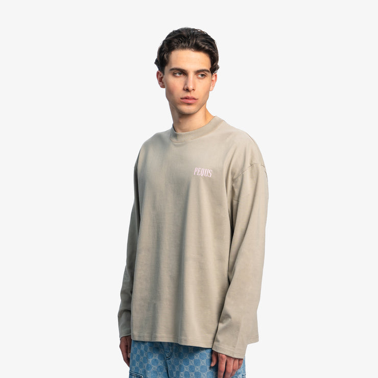 Pequs Chest Logo Longsleeve Online Shopping