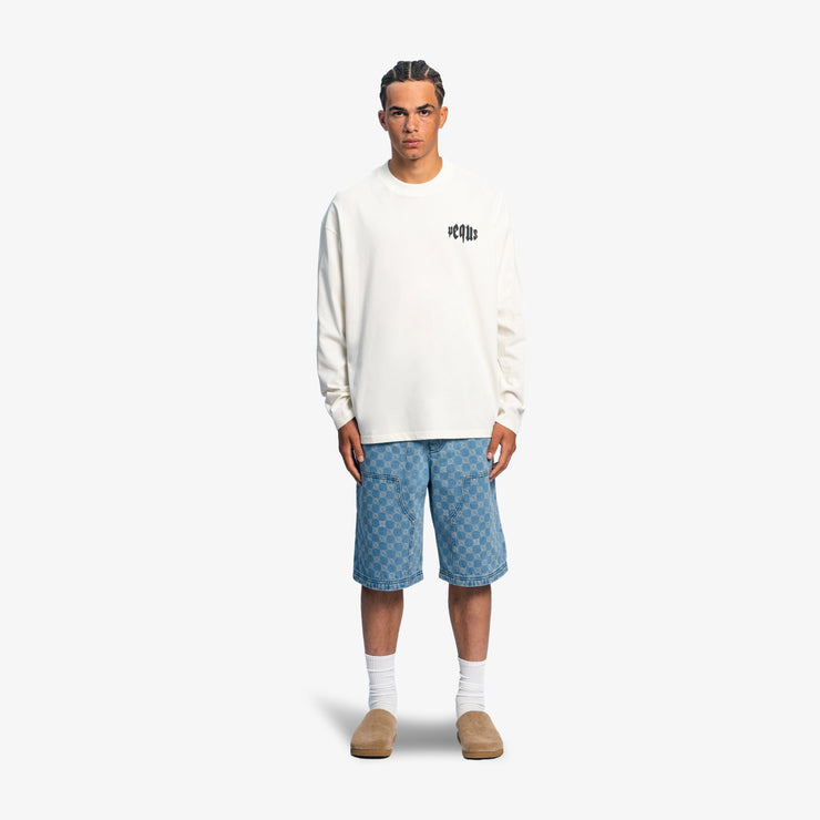 Pequs Mythic Chest Logo Longsleeve Preisnachlass