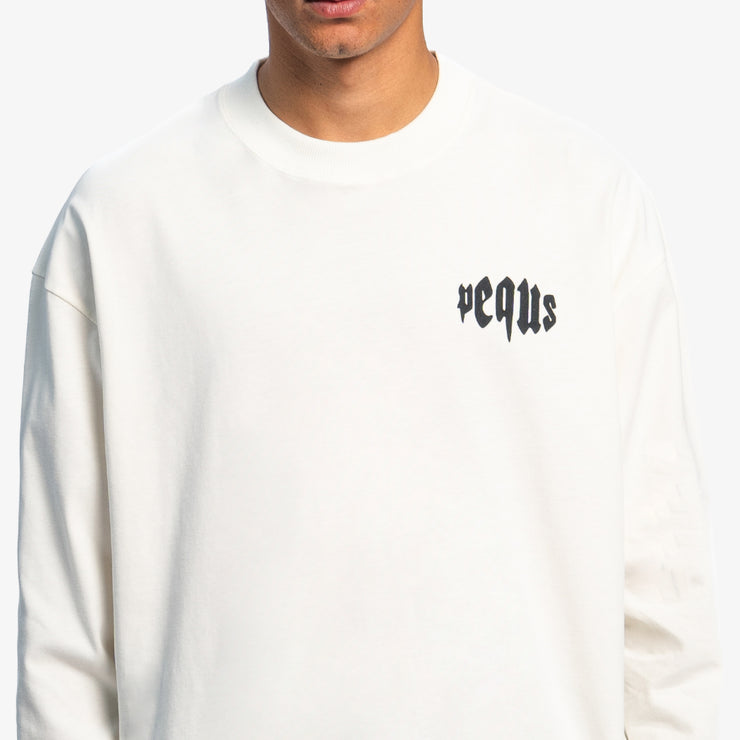 Pequs Mythic Chest Logo Longsleeve Preisnachlass