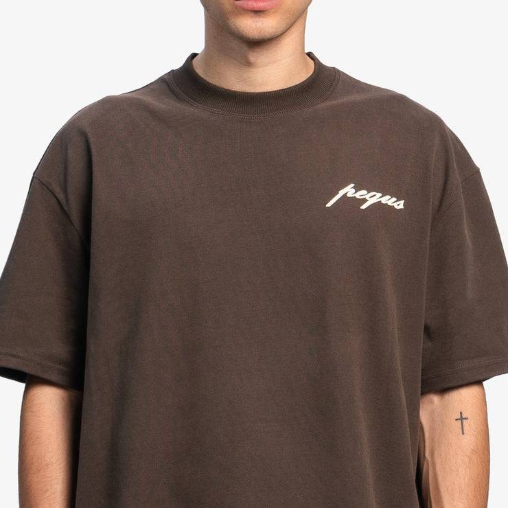 Pequs A Paradise Beach Club Back Logo T-Shirt Saisonschlussverkauf