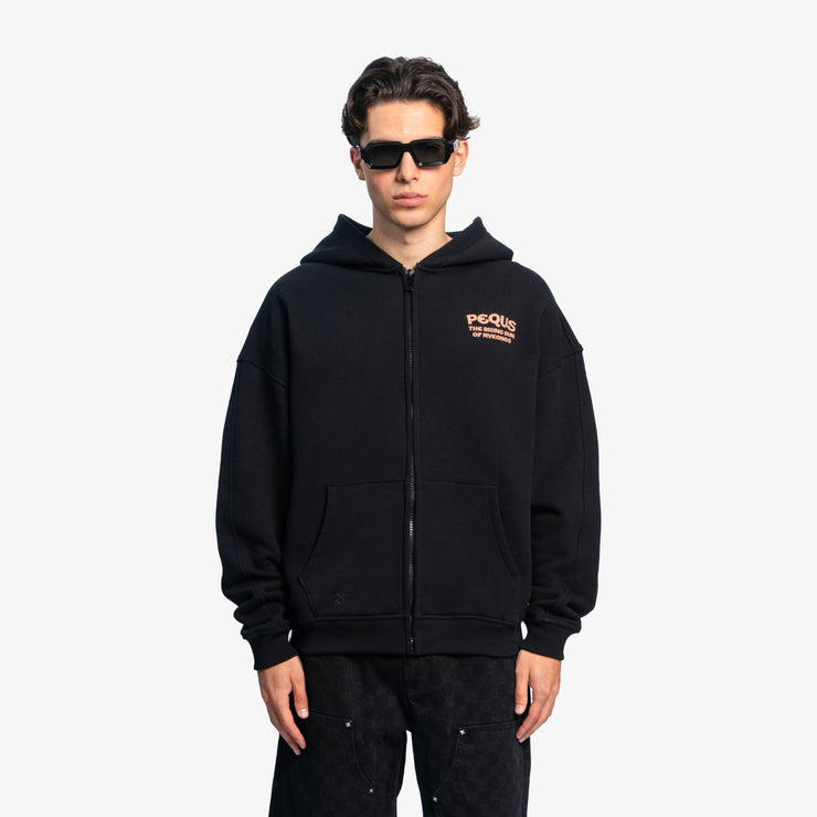 Pequs Rising Sun Zip Hoodie Heißer Verkauf