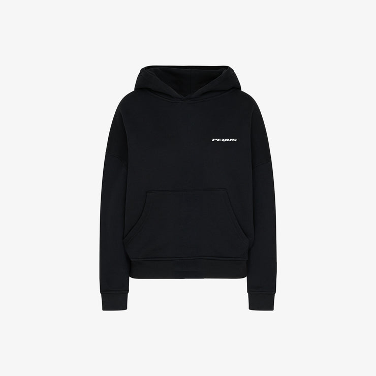 Pequs Plágia Chest Logo Hoodie Top Angebot