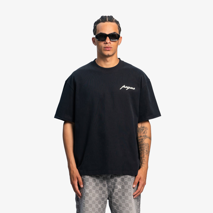 Pequs A Paradise Beach Club Back Logo T-Shirt Tägliche Deals