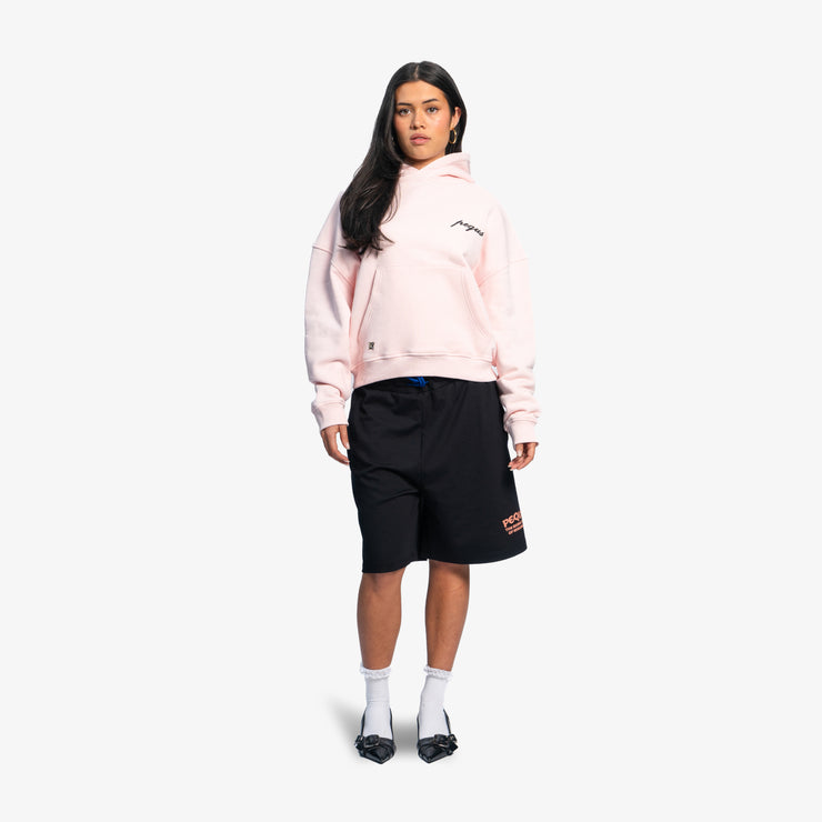 Pequs A Paradise Beach Club Graphic Cropped Hoodie Tiefpreis
