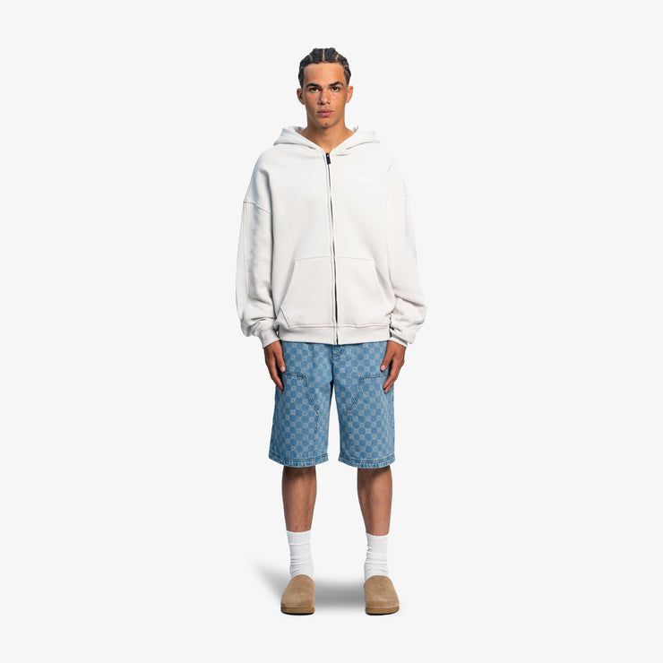 Pequs Back Logo Zip Hoodie Begrenzte Freigabe