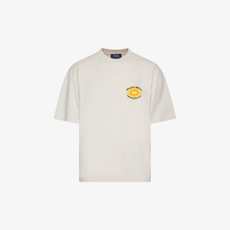 Pequs A Paradise Beach Club Graphic T-Shirt Sonderangebot der Fabrik