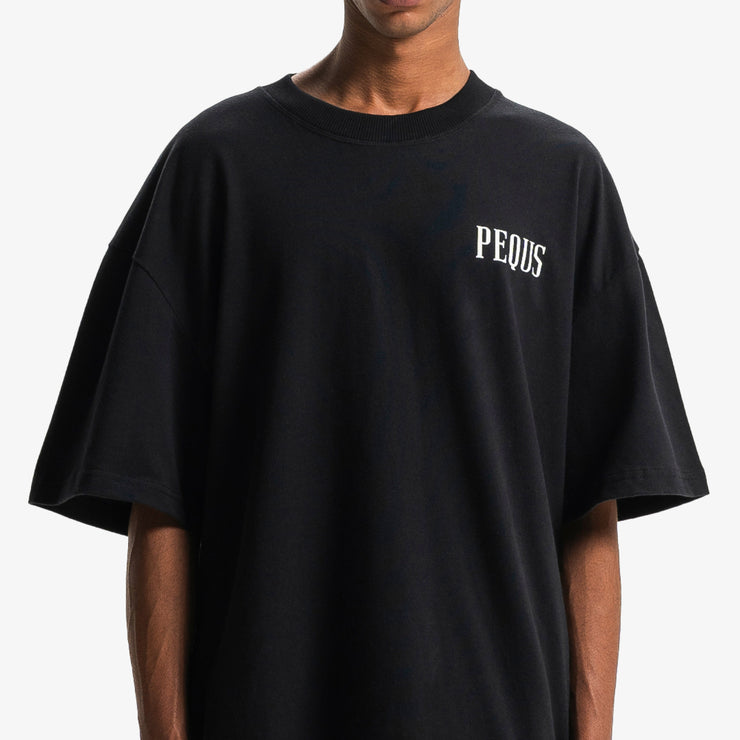 Pequs PEQUS Rhinestone Art Gallery T-Shirt Kostenloser Versand international