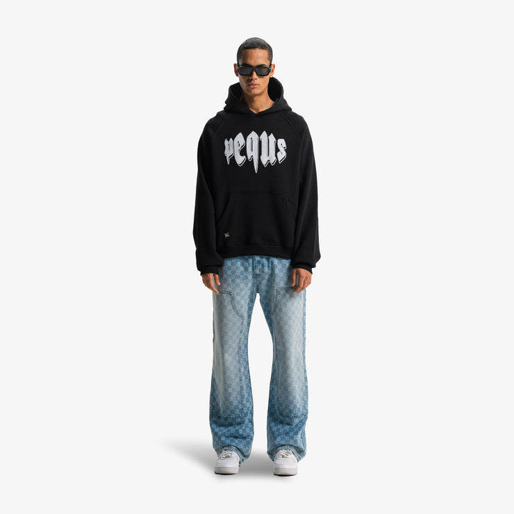 Pequs Outlined Mythic Logo Hoodie Black Friday Preise