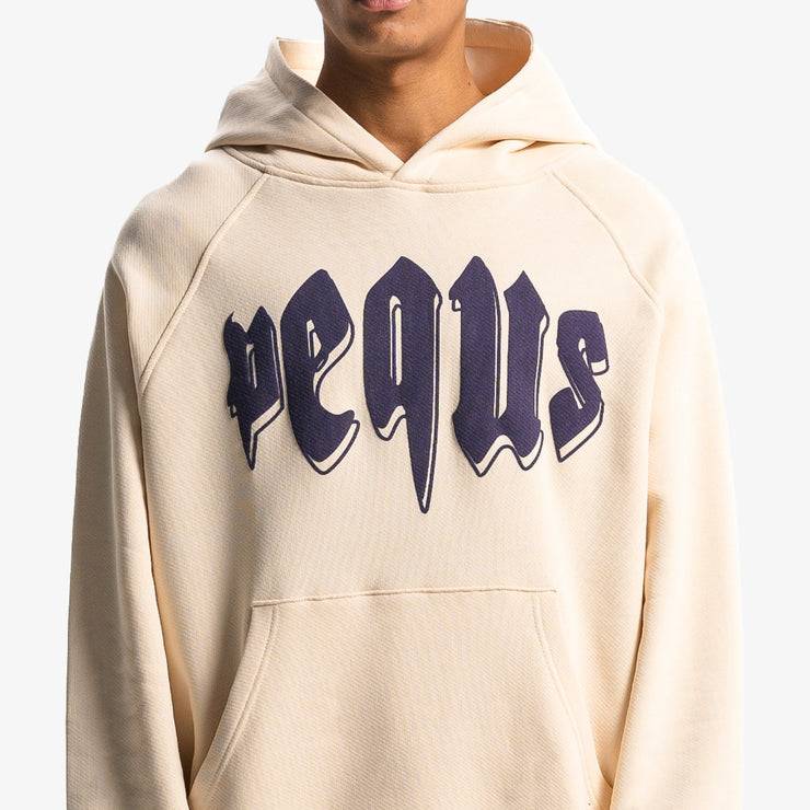 Pequs Outlined Mythic Logo Hoodie Im Verkauf