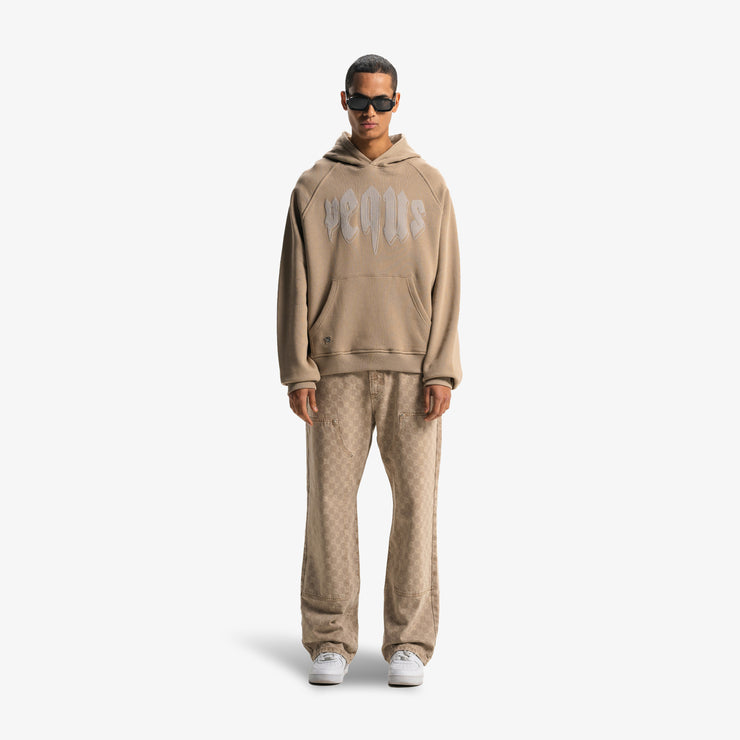 Pequs Outlined Mythic Logo Hoodie 50% Rabatt für begrenzte Zeit