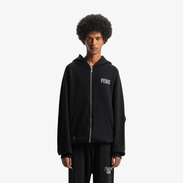 Pequs PEQUS Art Gallery Zip-Hoodie Fabrikverkauf