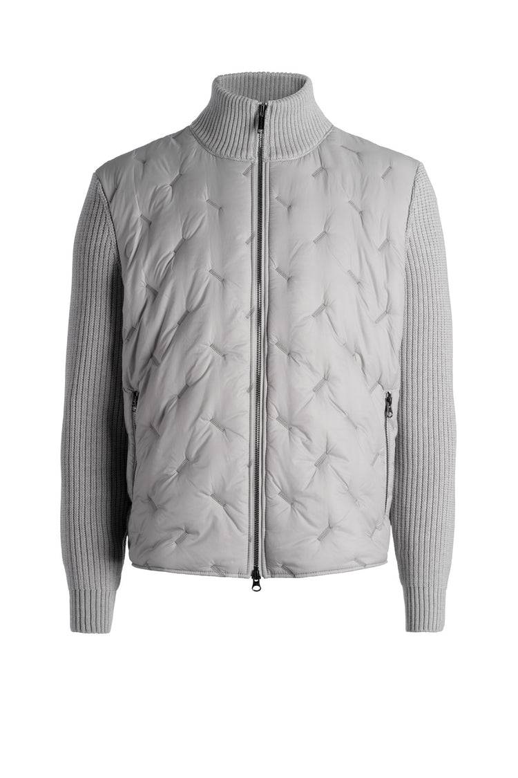 Phil Petter Hybrid-Zippjacke aus Merinowolle und Nylon-Stepp VIP-Rabatte