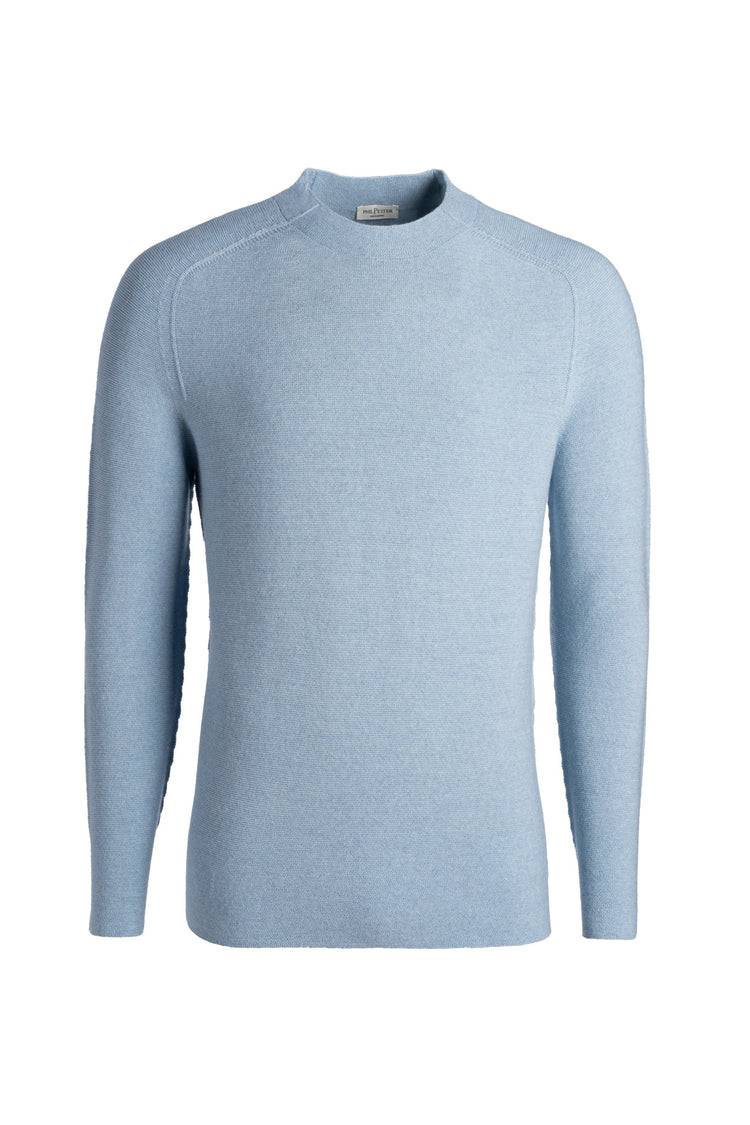 Phil Petter Rundhals-Pullover aus Merinowolle, Raglan Fit Auslauf