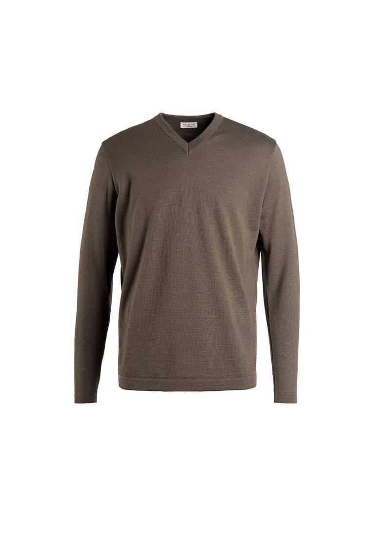Phil Petter V-Pullover aus Merino-Seide Angebote