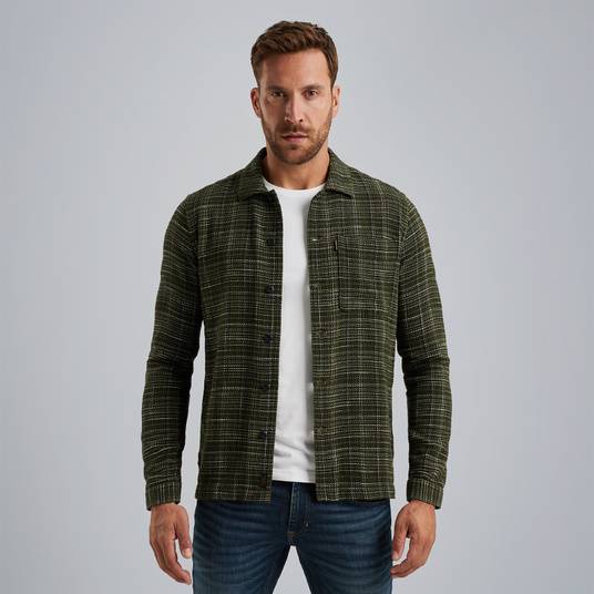 Pme Legend Hemdjacke mit Struktur Pme Legend Hemdjacke mit Struktur