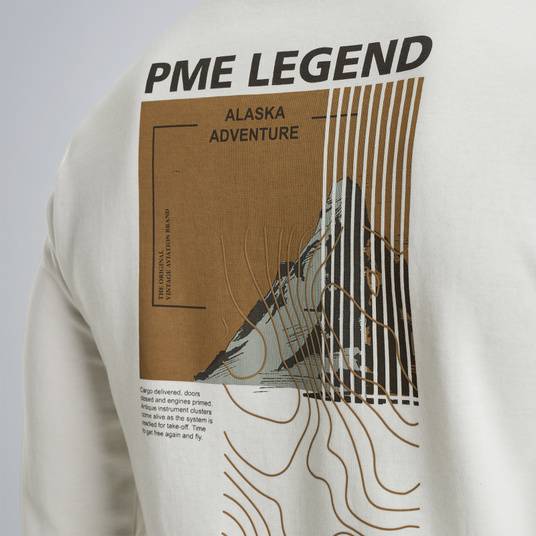 Pme Legend Sweatshirt mit Artwork Flash Sale