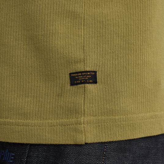 Pme Legend T-Shirt mit Waffelstruktur Saisonschlussverkauf