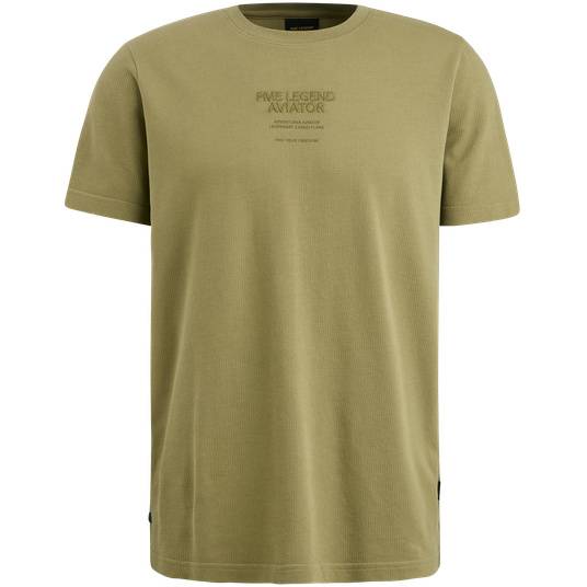 Pme Legend T-Shirt mit Waffelstruktur Saisonschlussverkauf