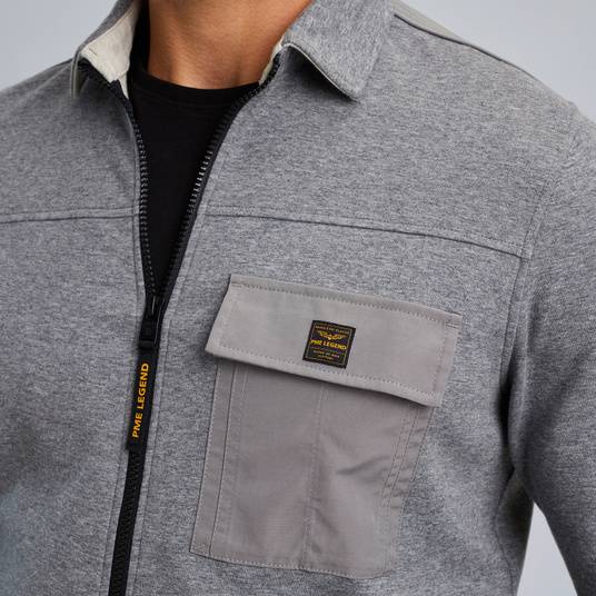 Pme Legend Hemdjacke mit Reißverschluss Black Friday Preise