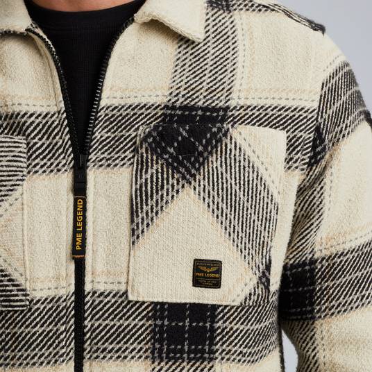 Pme Legend Hemdjacke mit Karomuster Limitierter Zeitrabatt