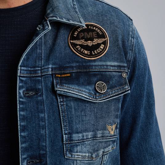 Pme Legend Jeansjacke mit Komfort-Stretch Weihnachtsangebot