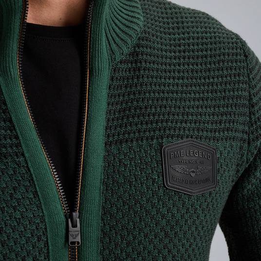 Pme Legend Strickjacke mit Reißverschluss Räumungsverkauf