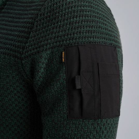 Pme Legend Strickjacke mit Reißverschluss Räumungsverkauf