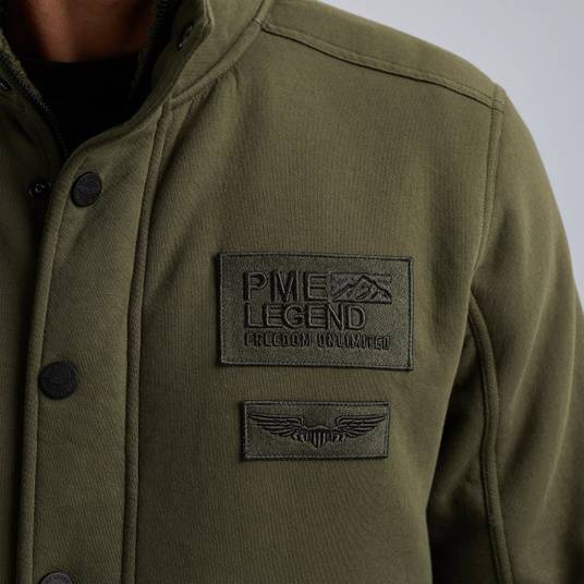 Pme Legend Strickjacke aus Teddystoff Riesige Ersparnisse