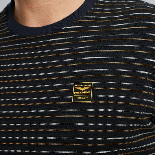Pme Legend T-Shirt mit Streifenmuster Tägliche Deals