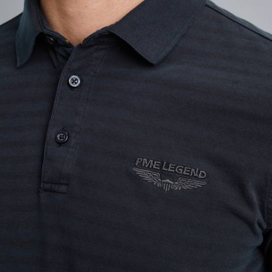 Pme Legend Poloshirt mit langen Ärmeln Kostenlose Rückgabe