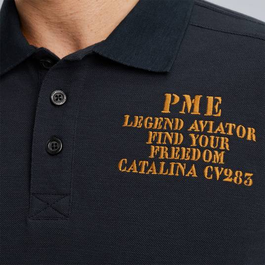 Pme Legend Poloshirt aus Piqué Neueste Stile