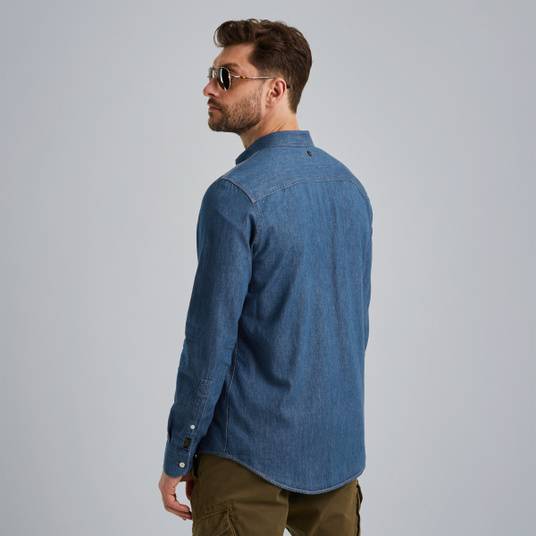 Pme Legend Hemd mit Indigo-Waschung Im Verkauf