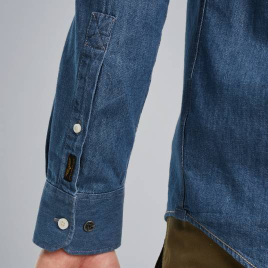 Pme Legend Hemd mit Indigo-Waschung Im Verkauf
