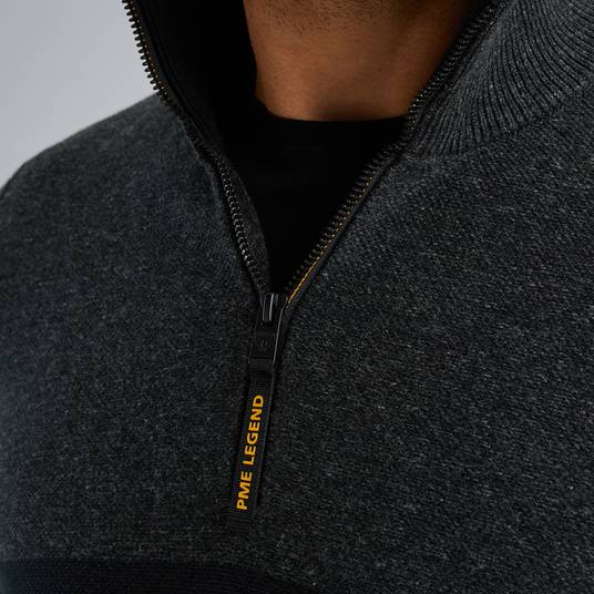 Pme Legend Pullover mit halbem Reißverschluss Saisonschlussverkauf