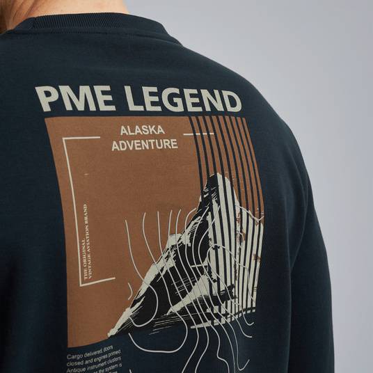 Pme Legend Sweatshirt mit Artwork Exklusive Angebote